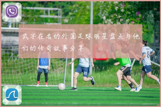 武字在名的外国足球明星盘点与他们的传奇故事分享