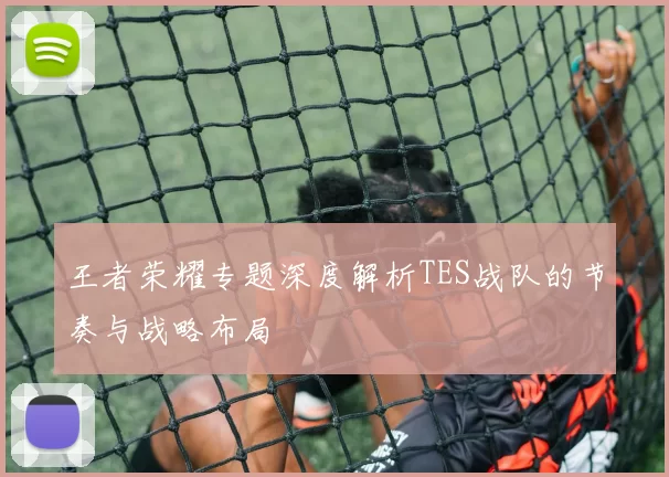 王者荣耀专题深度解析TES战队的节奏与战略布局