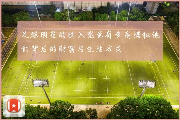 足球明星的收入究竟有多高揭秘他们背后的财富与生活方式