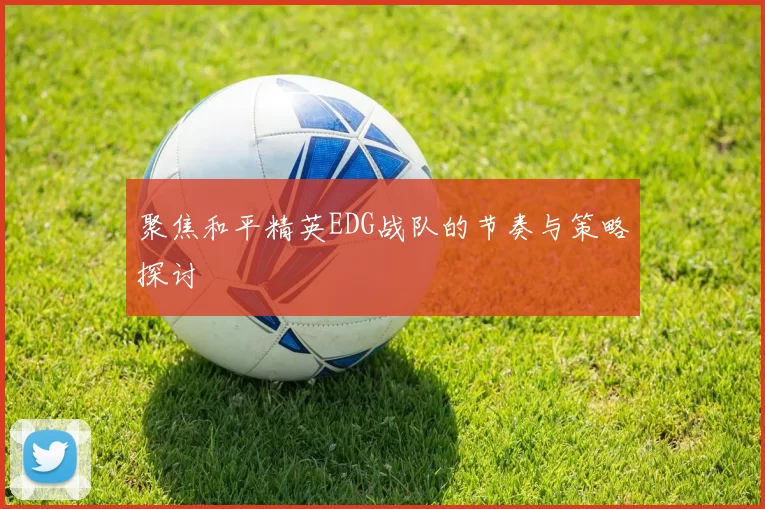 聚焦和平精英EDG战队的节奏与策略探讨
